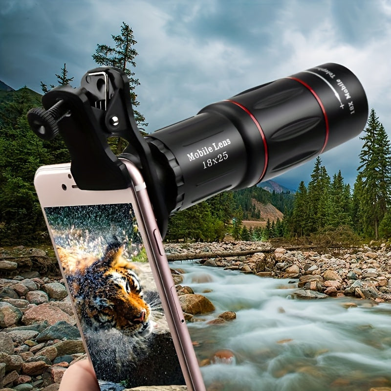 LuxRay® Universal mobile phone external HD telephoto lens