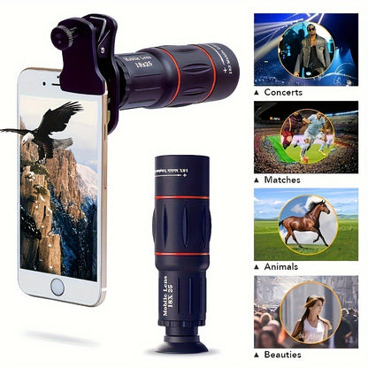 LuxRay® Universal mobile phone external HD telephoto lens