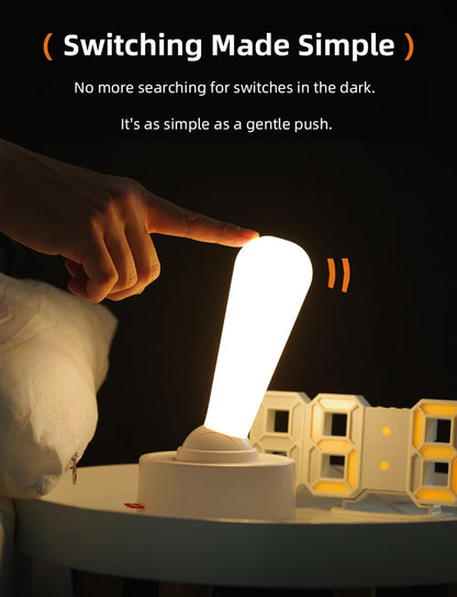 Multifunctional Lever Night Light, Suitable for Wall-Mounting and Desktop Use