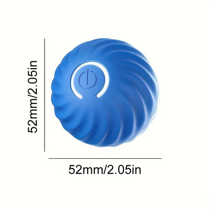 Interactive Rolling Ball Toy, USB Rechargeable, Suitable for Small/Medium Dogs