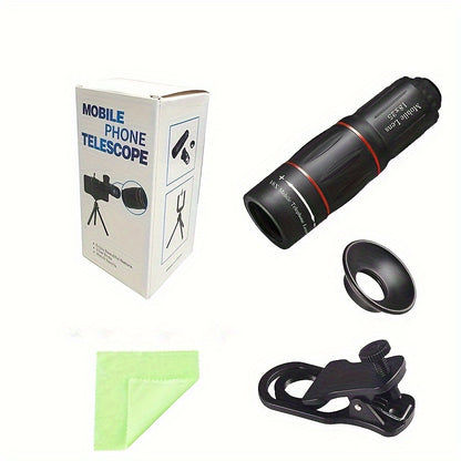 LuxRay® Universal mobile phone external HD telephoto lens