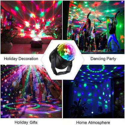 Luxray® Sound Activated Party Lights With Remote Control Dj Lighting