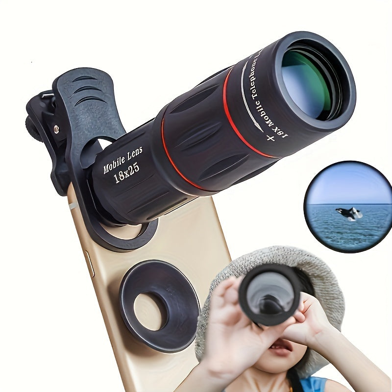 LuxRay® Universal mobile phone external HD telephoto lens