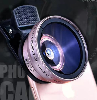 LuxRay® Pro Lens Kit for iPhone and Android, Macro and Wide Angle Lens