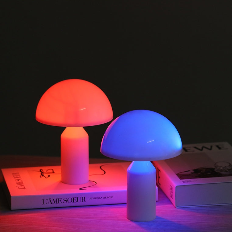 Mushroom Touch Bedside Lamp, Multi-Color Changing