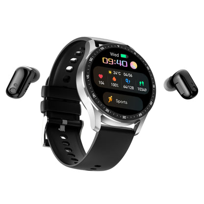 Smartwatch X7 with Earbuds 2-in-1: Step Counter, Calorie & Sleep Tracker, Heart Rate & Compatible with iOS & Android