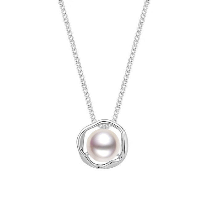 Pearl Petal Necklace