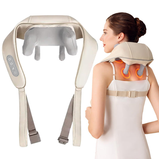 Shiatsu Neck & Shoulder Massager with Heat | Perfect Gift