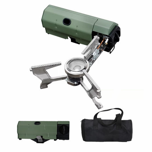 Portable Foldable Camping Stove With Storage Bag，Easily Suitable For Outdoor Cooking, Grilling, And Picnics.