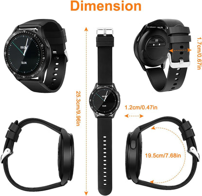 Smartwatch X7 with Earbuds 2-in-1: Step Counter, Calorie & Sleep Tracker, Heart Rate & Compatible with iOS & Android