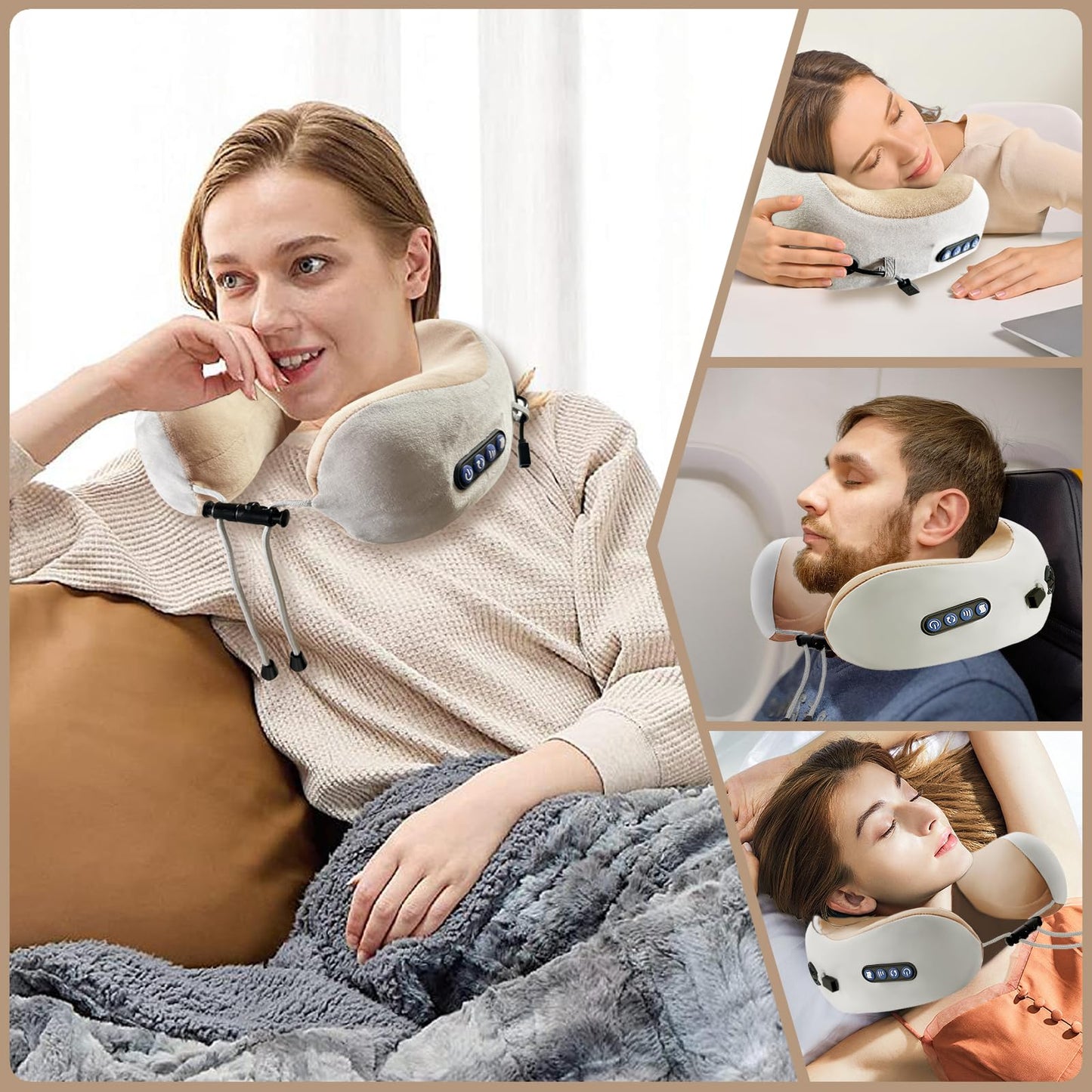 U-Shaped Neck & Cervical Massager