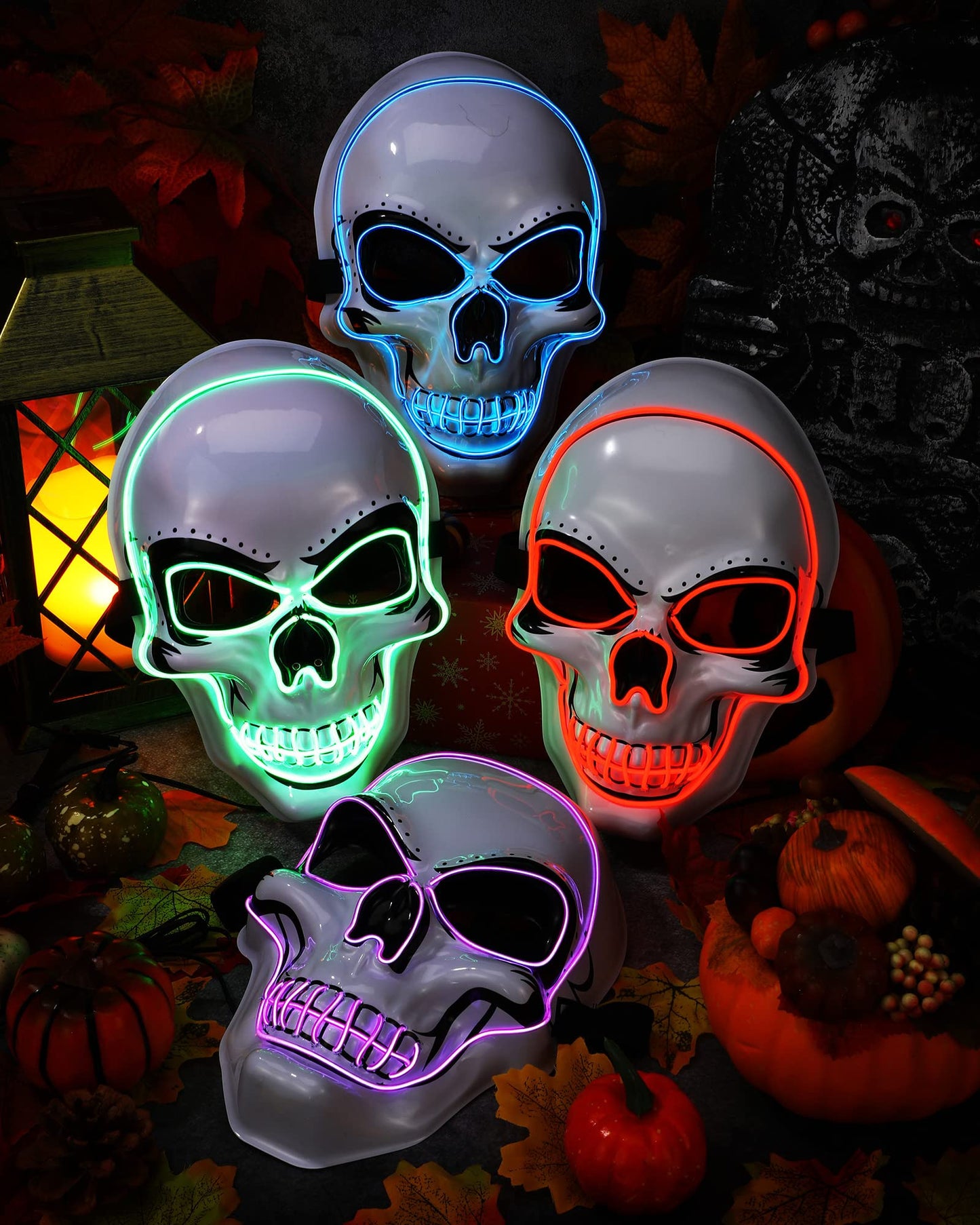 Halloween LED Light Mask for Party Supplies Favor