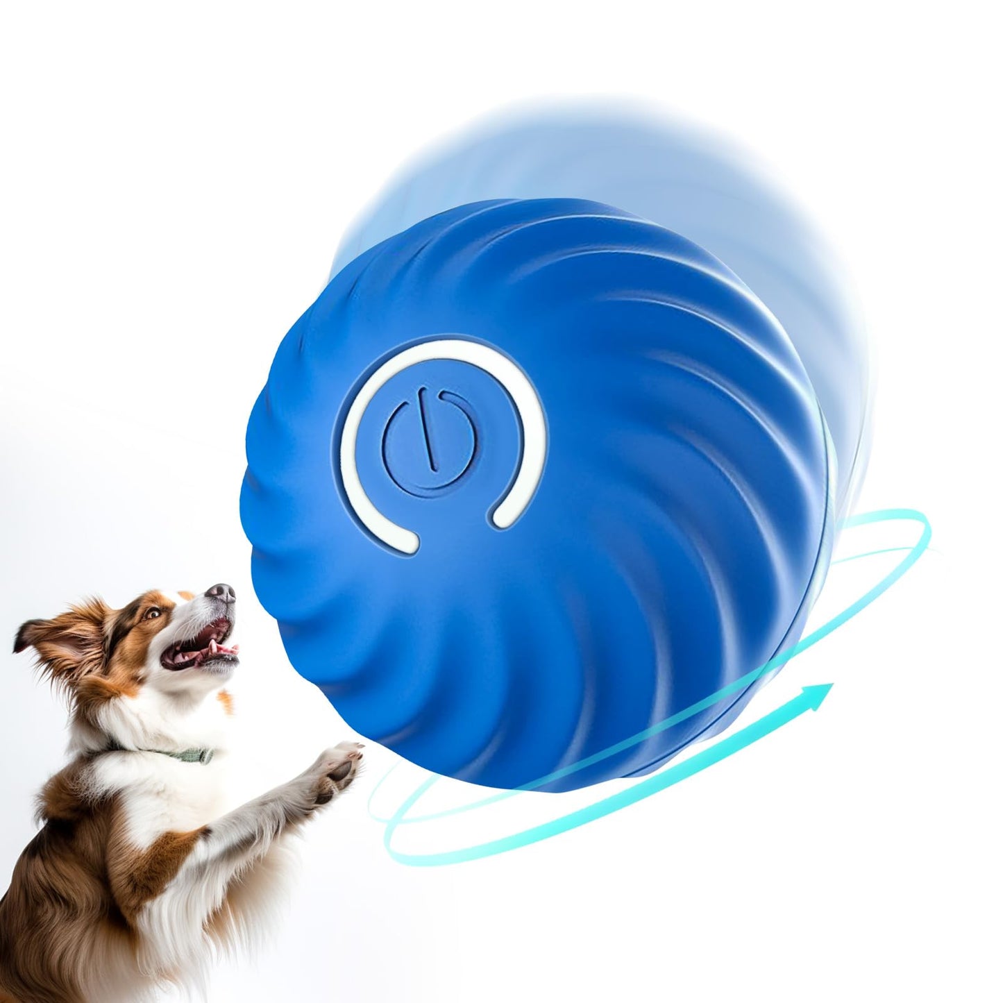 Interactive Rolling Ball Toy, USB Rechargeable, Suitable for Small/Medium Dogs