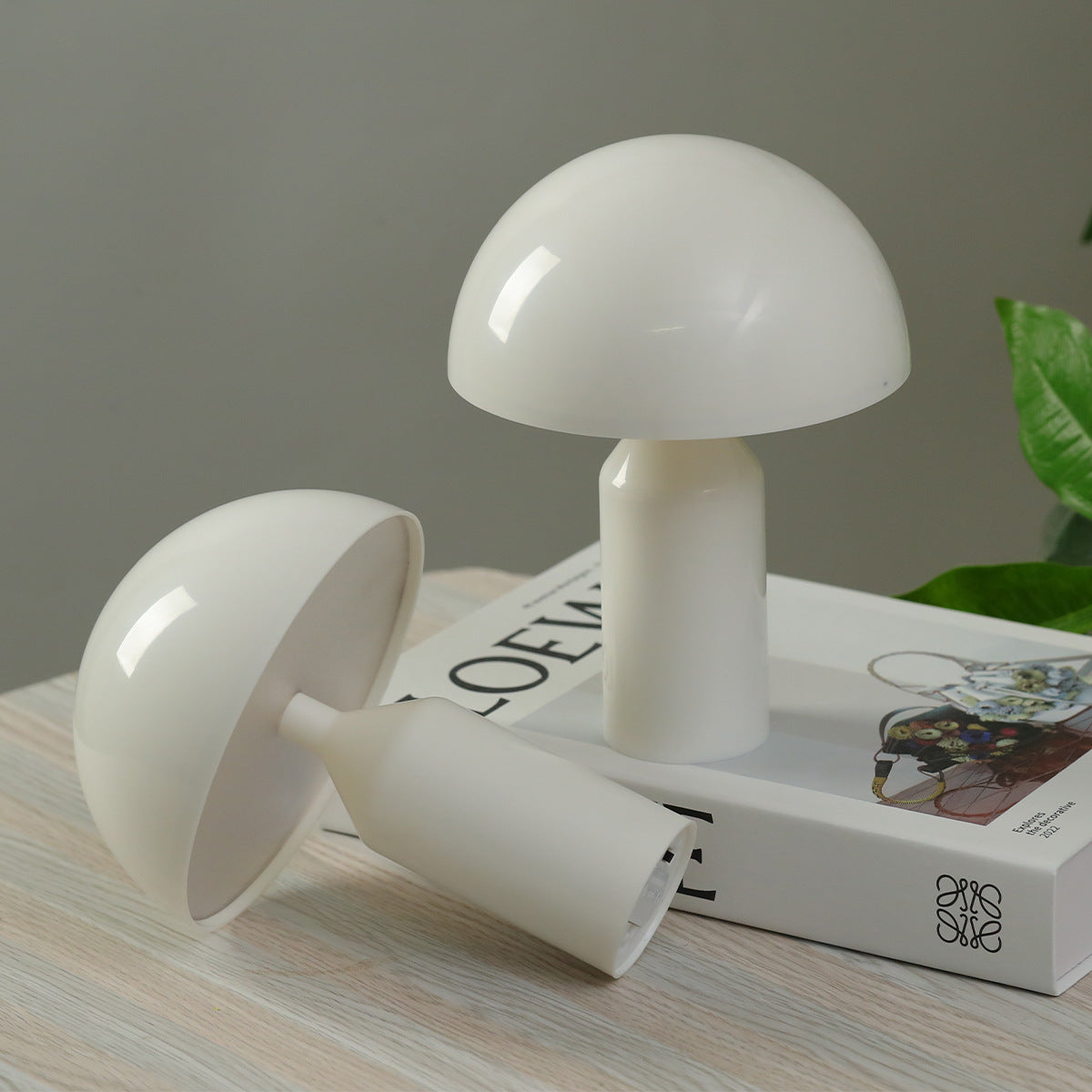 Mushroom Touch Bedside Lamp, Multi-Color Changing