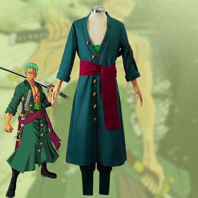 One Piece Roronoa Zoro Cosplay Costume