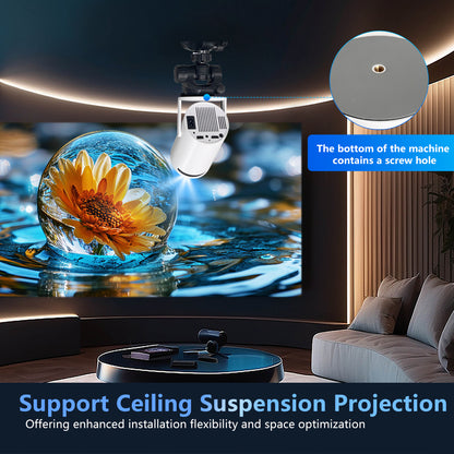 Magcubic HY300 PRO 4K Projector | Android 11 | Dual Wifi6 | 260 ANSI | BT5.0 | 1080P | Home Cinema and Outdoor Use