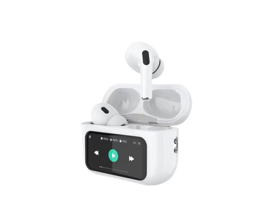 A9 PRO Bluetooth earbuds LCD full color smart display touch screen - HotSeller.eu