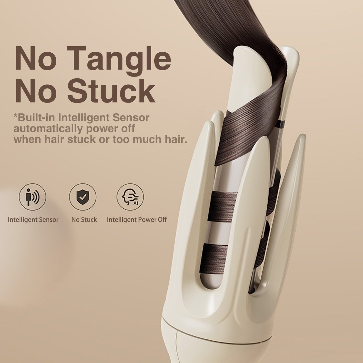 Automatic Hair Curler, equipped with an ion generator, smart timer - HotSeller.eu