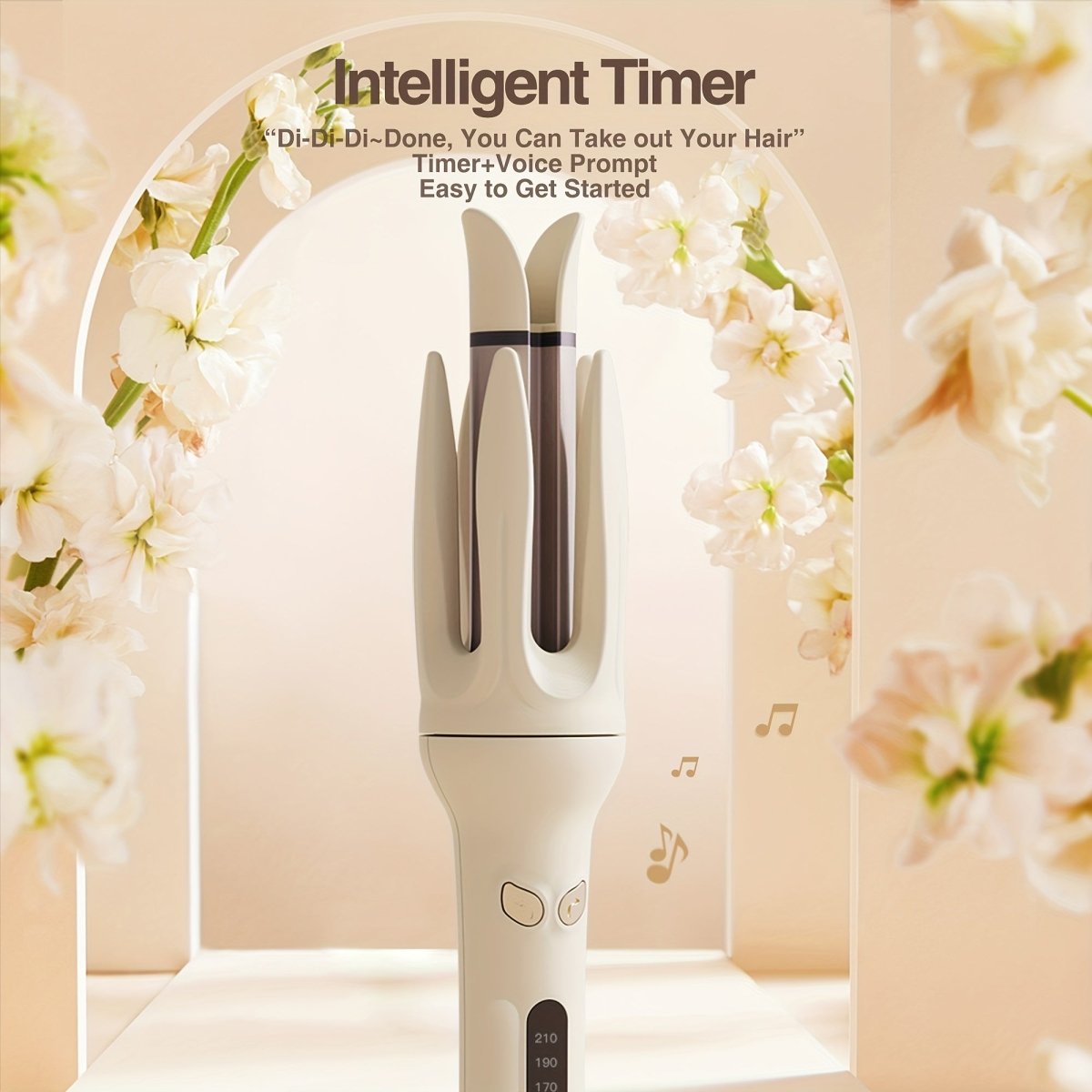 Automatic Hair Curler, equipped with an ion generator, smart timer - HotSeller.eu