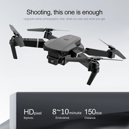 2-Battery Foldable RC Quadcopter Drone - Dual 4K Camera, FPV Live Video, App Control, Easy-to-Use for Adults and Kids - 2024 Newest Model with Long Flight Time