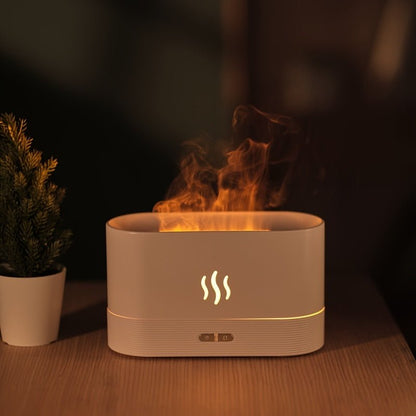 Flame Effect Aromatherapy Diffuser and Humidifier - HotSeller.eu