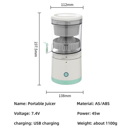 Portable electric citrus juicer with usb power supply - HotSeller.eu