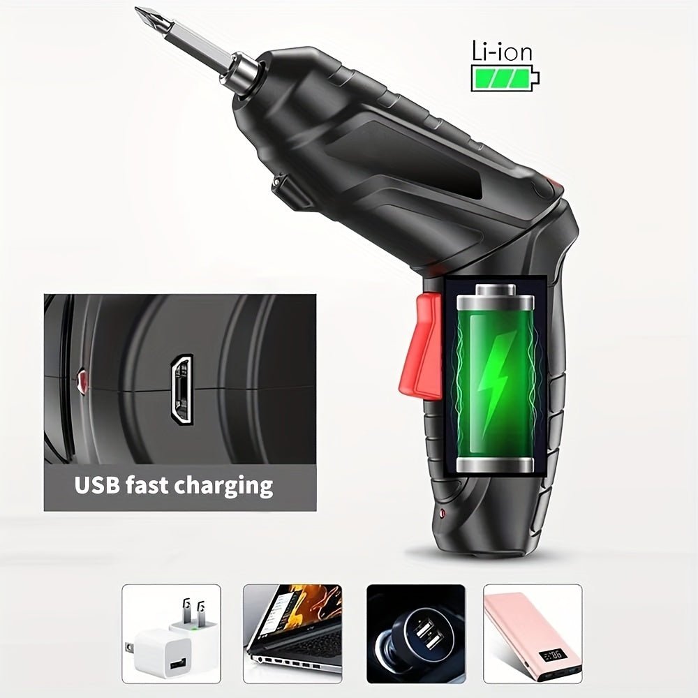 Portable Electric Screwdriver Set With LED Light - HotSeller.eu