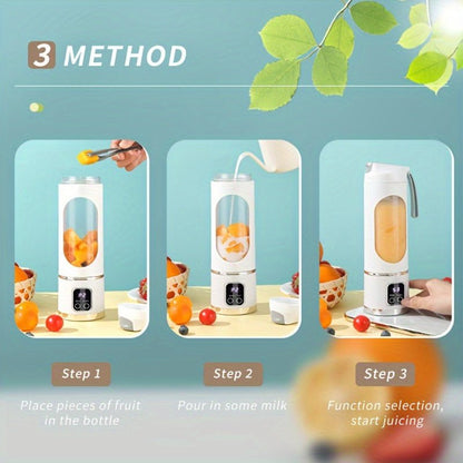 Portable Usb Rechargeable Blender With Led Display - HotSeller.eu