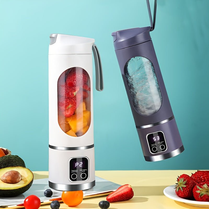 Portable Usb Rechargeable Blender With Led Display - HotSeller.eu