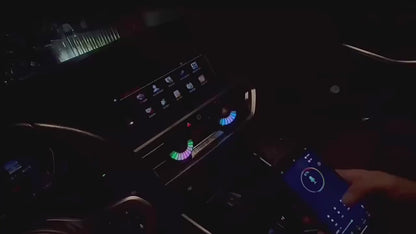 RGB Music-Activated USB Light: Sound Control Pickup Lamp for Car Interior and Computer Atmosphere