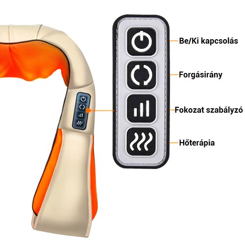 Shiatsu Massager for Neck, Body, and Back - HotSeller.eu