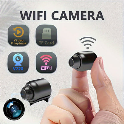 X5 Mini Wireless Camera - Remote Surveillance Network Camera with Mobile App, Can Be Used Without Plugging In - HotSeller.eu